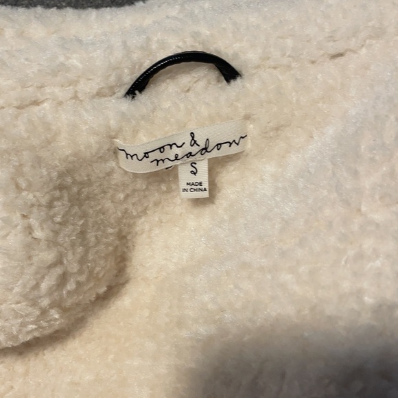 Moon & Meadow day to night moto jacket, S, NWT - Picture 4 of 6